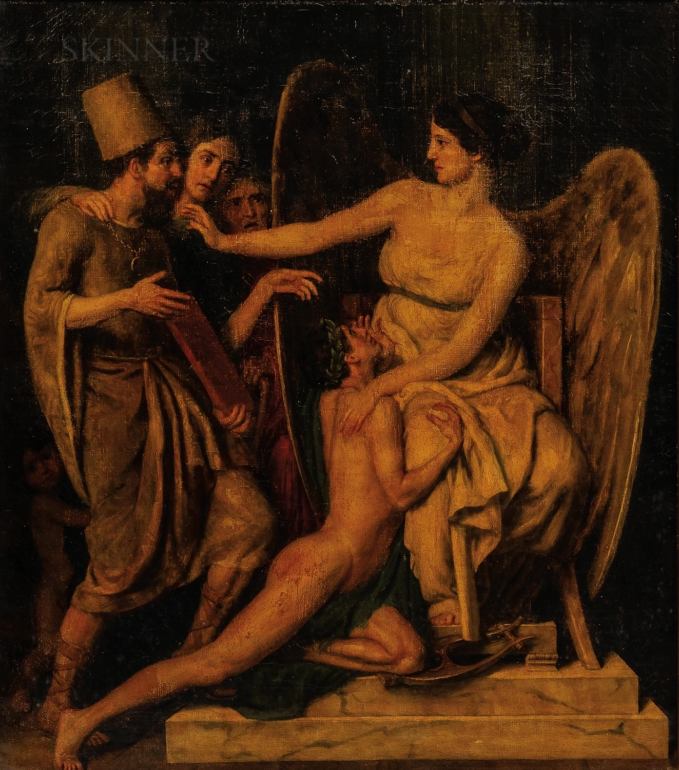 Scena allegorica, 1919
